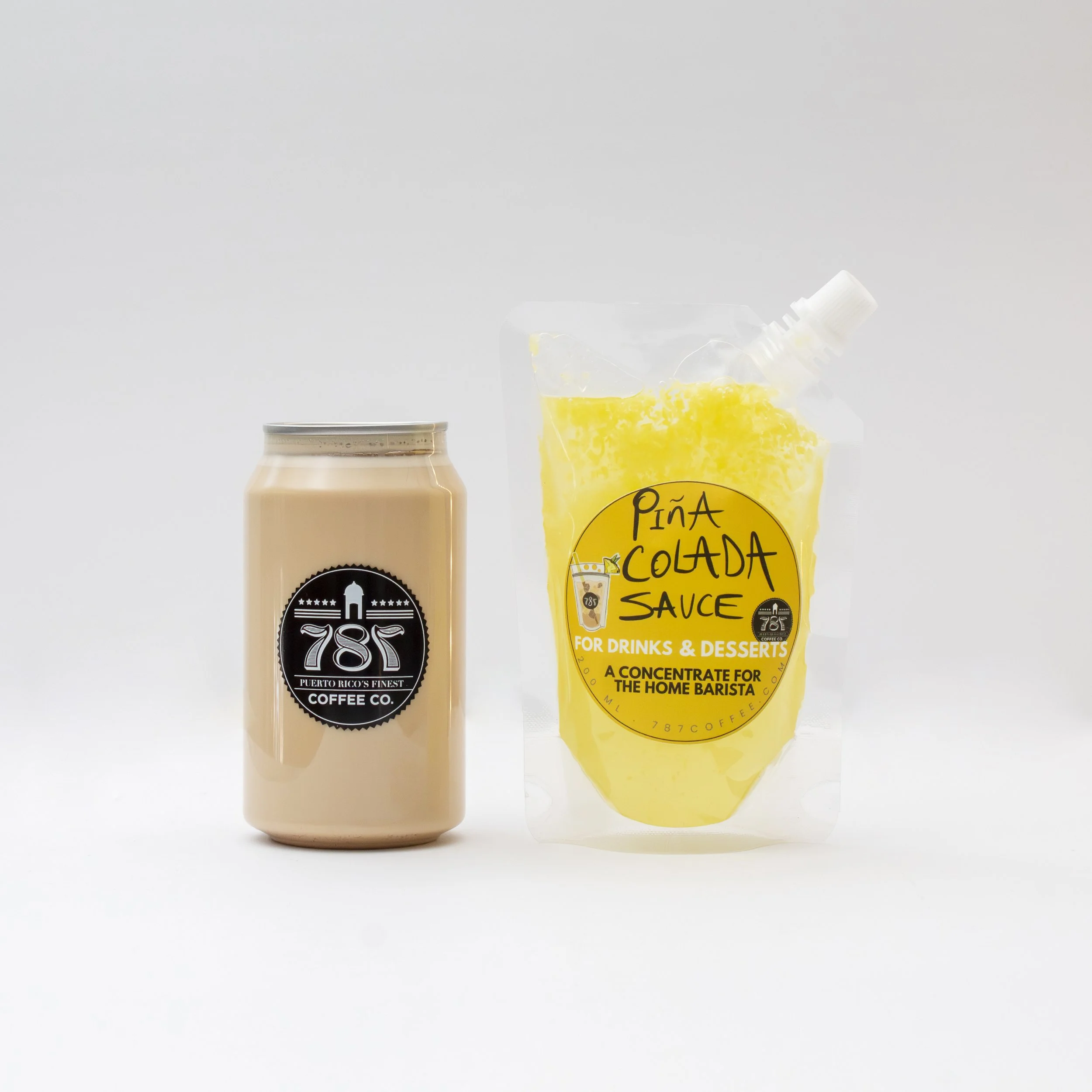 Iced Horchata Latte Cans | Catering | 787 Coffee NYC, TX, PR — 787